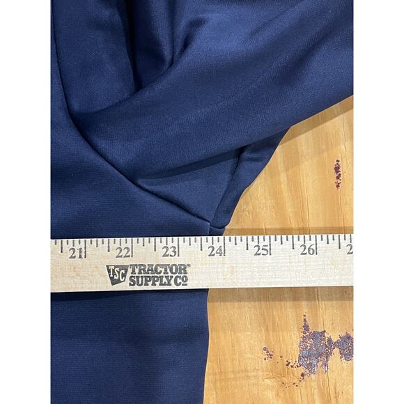 Under Armour Royal Blue Pullover Hoodie with Big Logo on Chest Fleece Mens Large - Picture 7 of 10